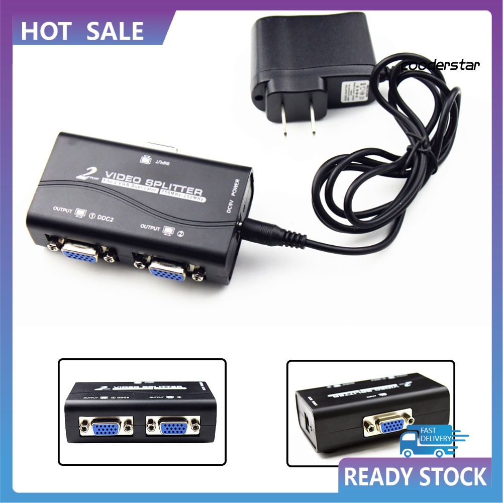 Dây Cáp Chia 1 Ra 2 Cổng Vga Video Cho Pc Tv