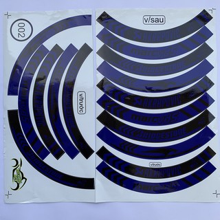 Tem dán vành bản to M002