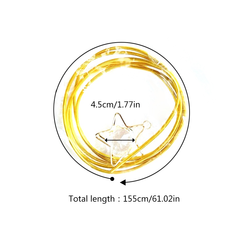 Topper Trang Trí Bánh Kem Hình Ngôi Sao, Tráng Miệng, Được Làm Từ