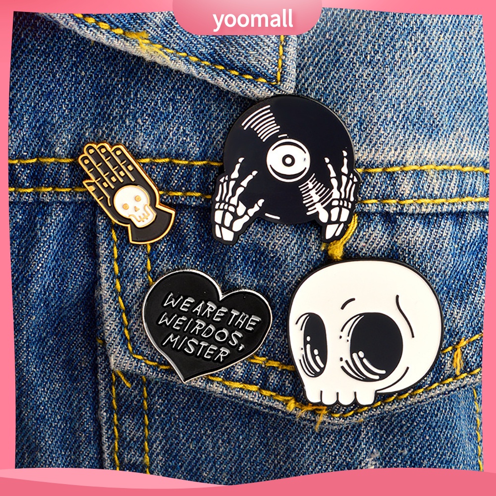 Ghim cài trang trí phong cách Halloween độc đáo