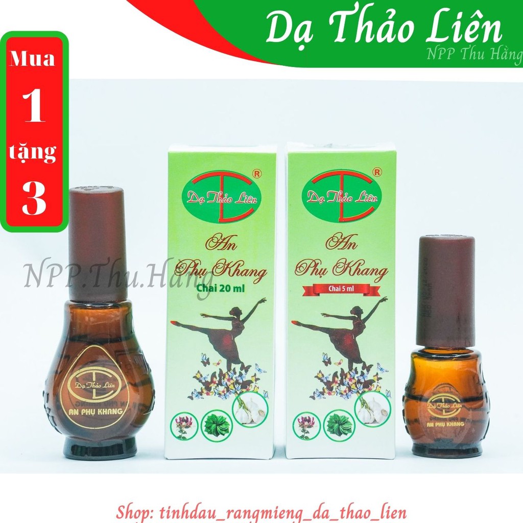 Tinh Dầu An Phụ Khang hỗ trợ về viêm Phụ Khoa, Nấm Ngứa, viêm lộ tuyến, giúp cô bé sạch mùi, thơm thoáng