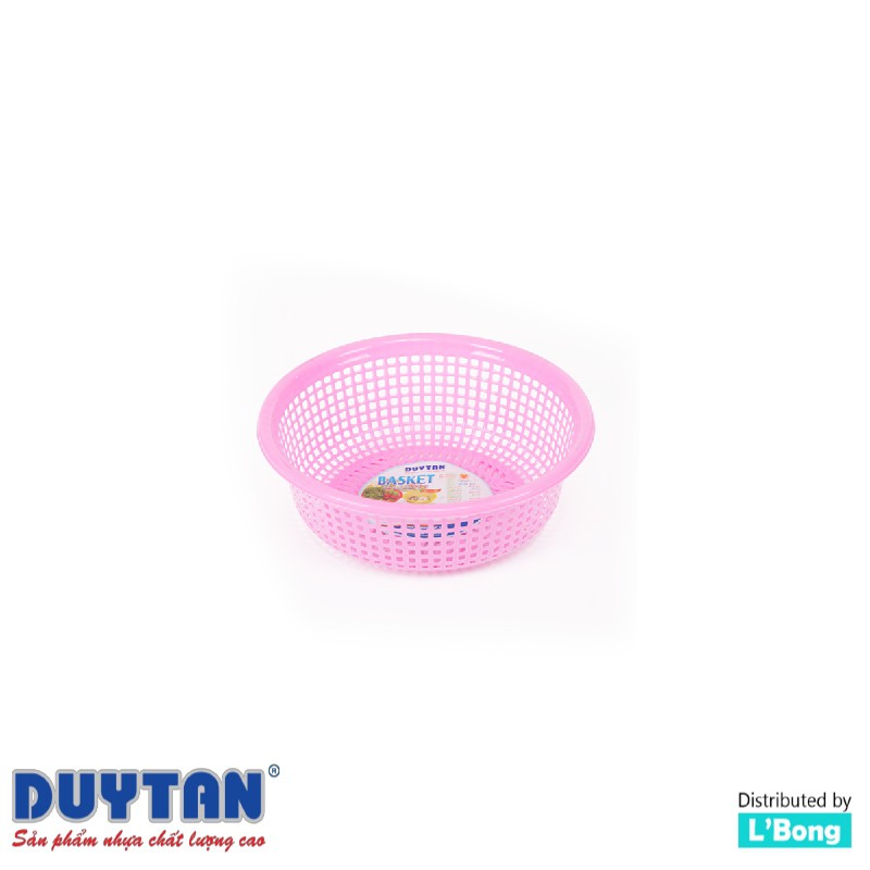 Rổ nhựa 2T4 (24 cm) Duy Tân - Màu ngẫu nhiên