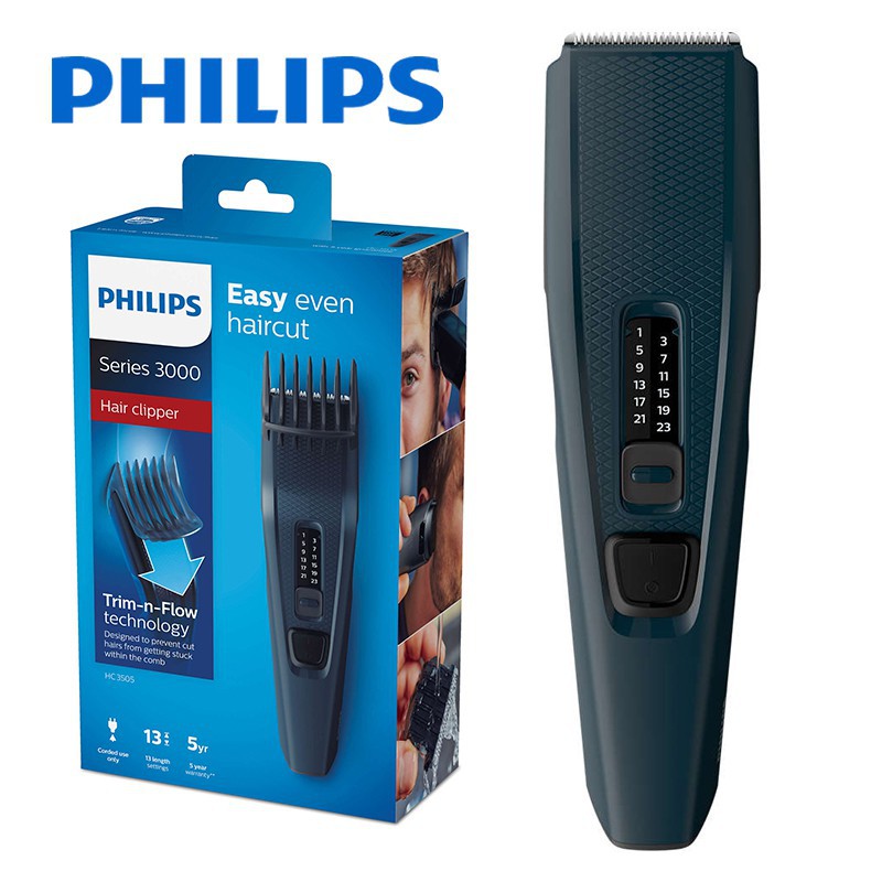 Tông đơ cắt tóc Philips HC3505 - Hàng Chính Hãng - Bảo Hành 24 Tháng