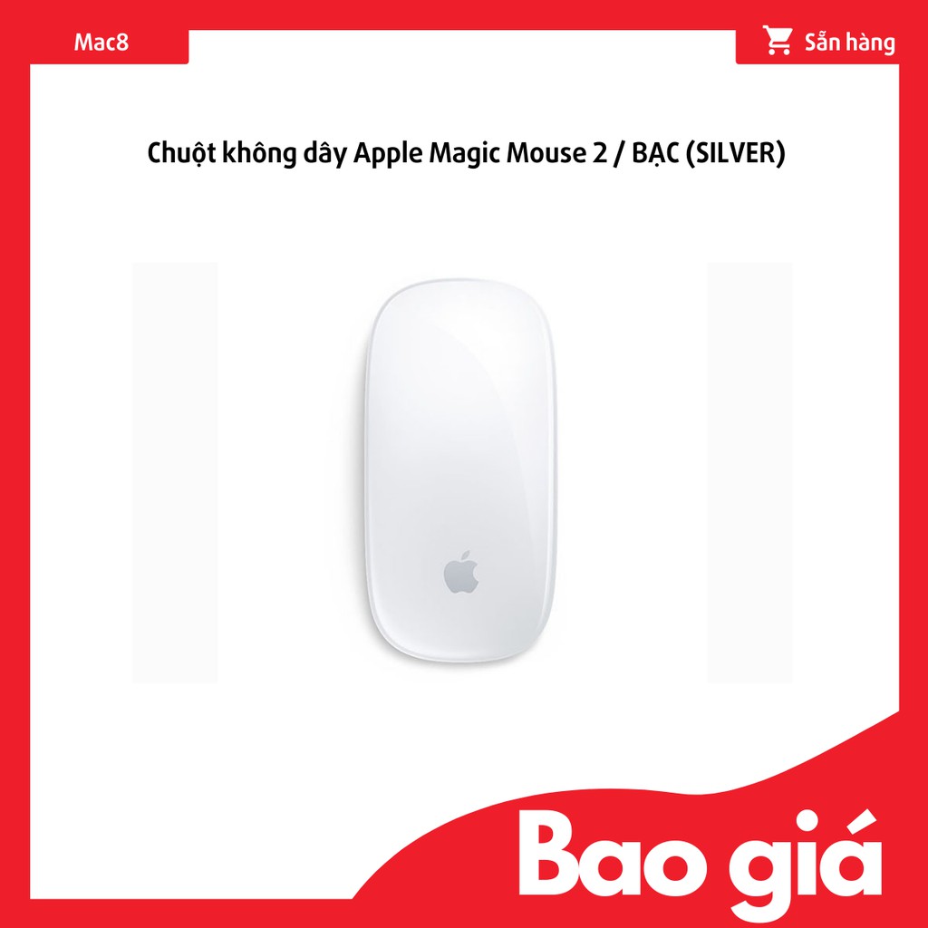 Chuột không dây Apple Magic Mouse 2 / BẠC (SILVER)