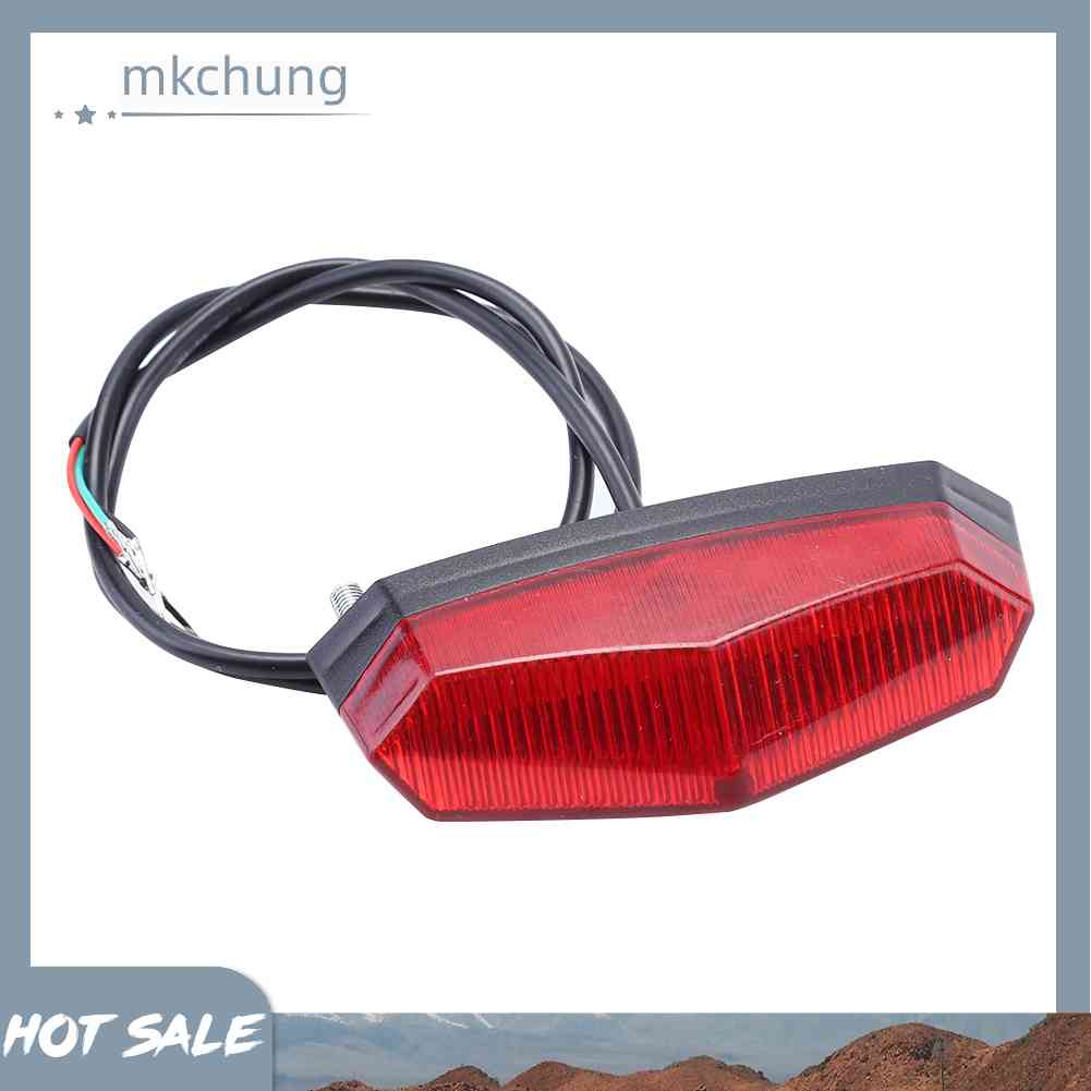 Đèn LED An Toàn Phía Sau Xe Đạp Điện Ebike