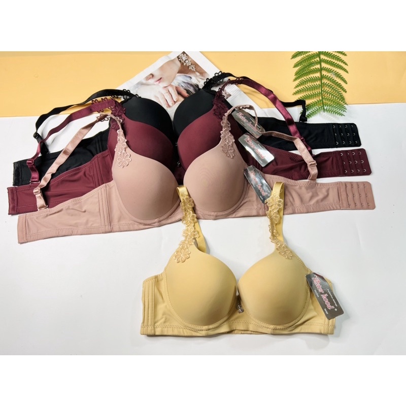 Áo ngực Bigsize Thái Lan mút mỏng dây phối ren Sisterhood 954
