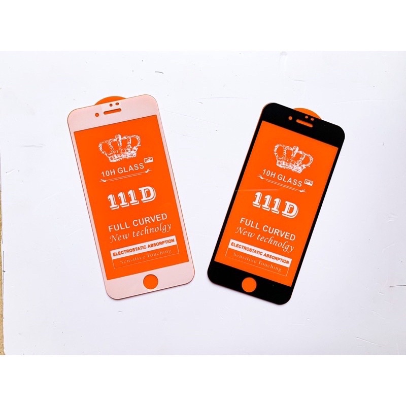 Miếng Dán Kính Cường Lực 111D Bò Tót Cho iPhone 6/6s/6Plus/6SPlus/7/8/7Plus/8Plus/X/Xs/XsMax/Xr/11/11ProMax/12/12ProMax