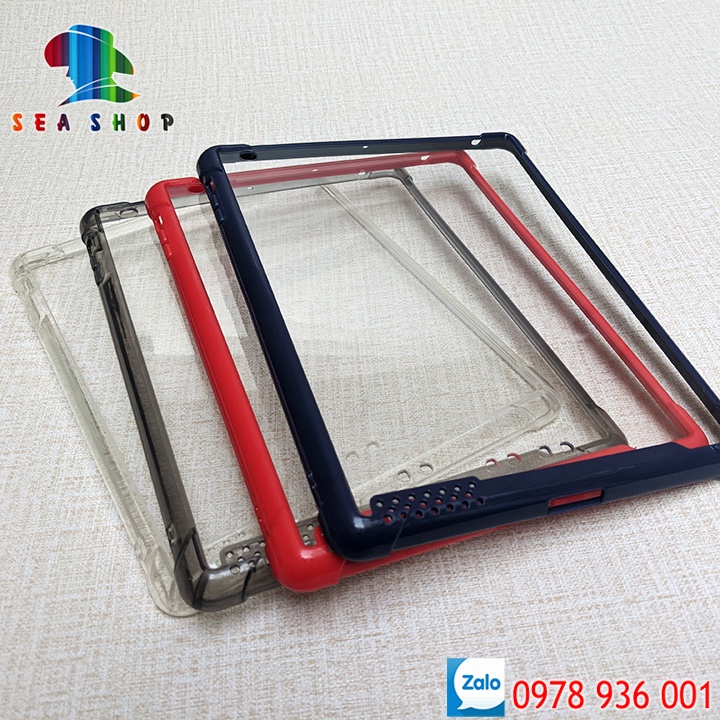 Ốp lưng iPad Viền dẻo - chống sốc CAO CẤP - thiết kế dày 4 góc- Ốp iPad 2, 3, 4 - Lưng nhựa cứng - không bị vàng ố