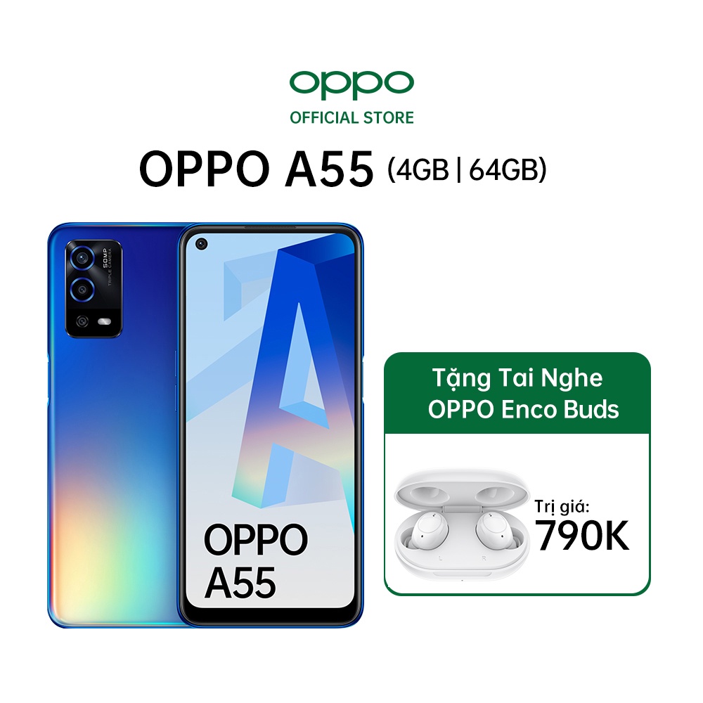 Điện Thoại OPPO A55 4GB 64GB - Hàng Chính Hãng thumbnail