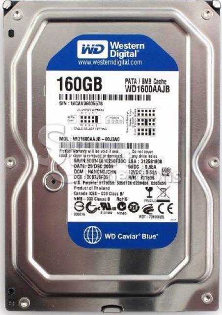 Hdd pc 160G hang zin thao máy