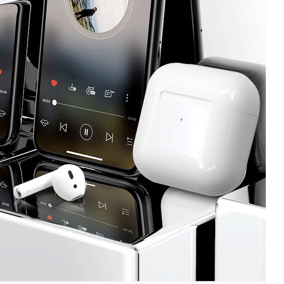 Tai nghe Bluetooth Pro 5 💕Freeship 💕 Tai nghe không dây Đổi Tên Cảm Ứng Đa Điểm