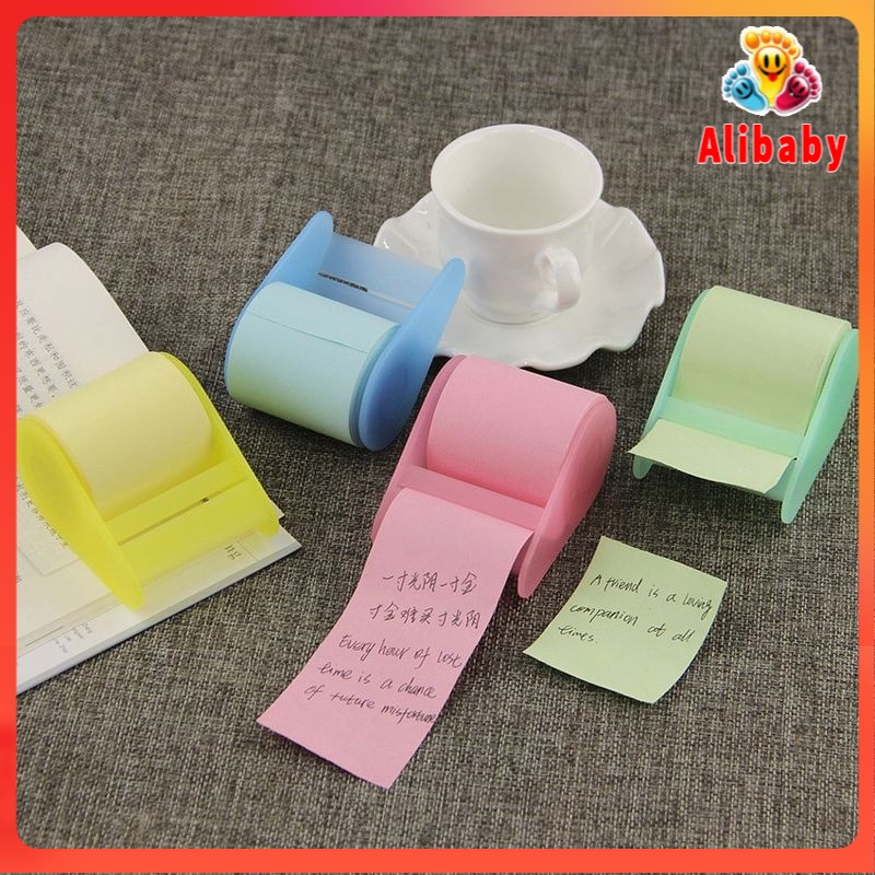 Giấy Nhớ Cuộn Tiện Dụng 5cm, Giấy Note Cuộn Tiện Dụng, Lõi Nạp Giấy Nhớ E572