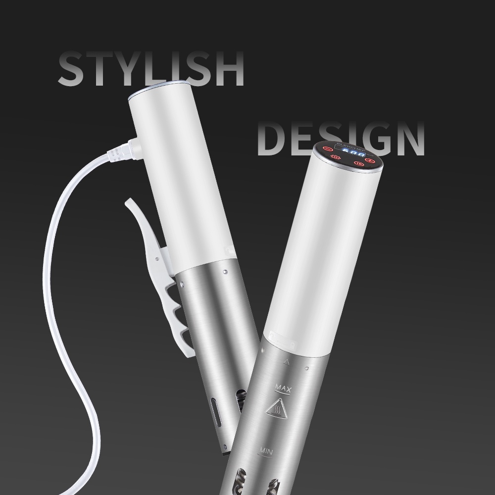 Máy nấu chậm ELEKCHEF sous vide ESV-8080 IPX7 công nghệ chống thấm với màn hình LED và ổ cắm chuẩn châu Âu