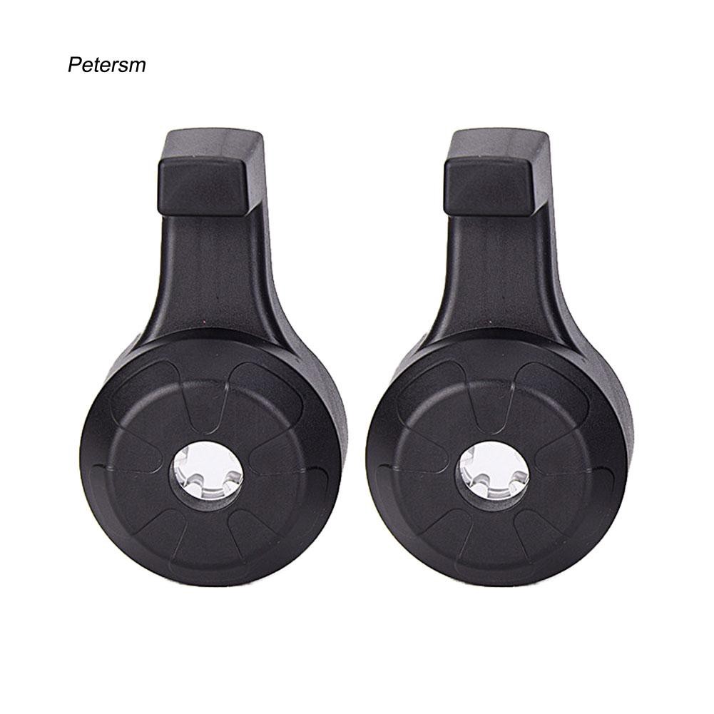 Set 2 móc nhựa gắn phía sau ghế ngồi xe hơi giữ vật dụng tiện lợi