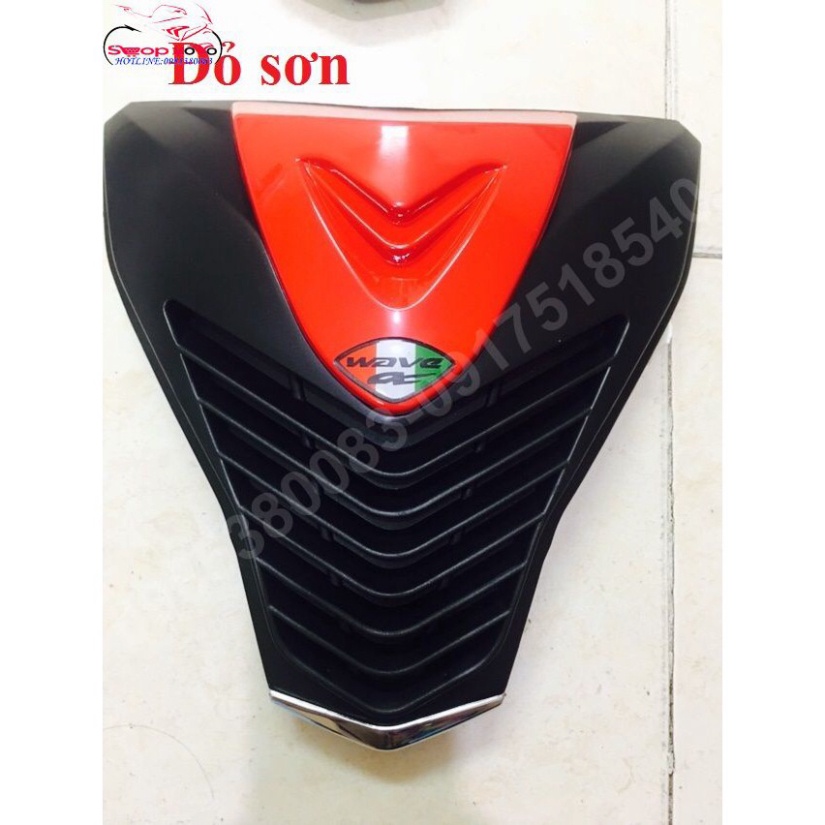 Mặt nạ chế Wave a 110 2017 - 2019 mẫu mới độ kiểu Sh Ý ( hàng dày cao cấp L1 )  Ảnh thật Sp