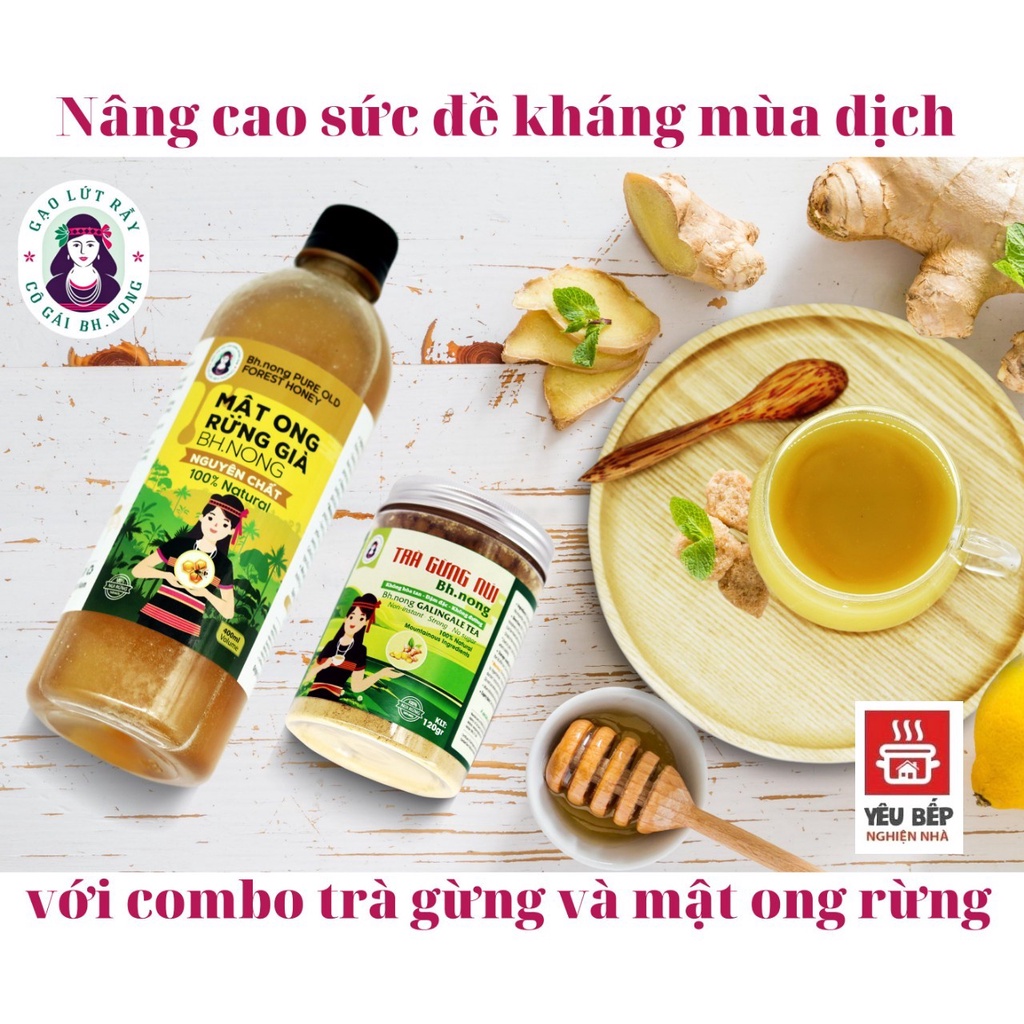 Mật Ong Nguyên Chất Hoa Rừng Thượng Hạng BH.Nong 400ml