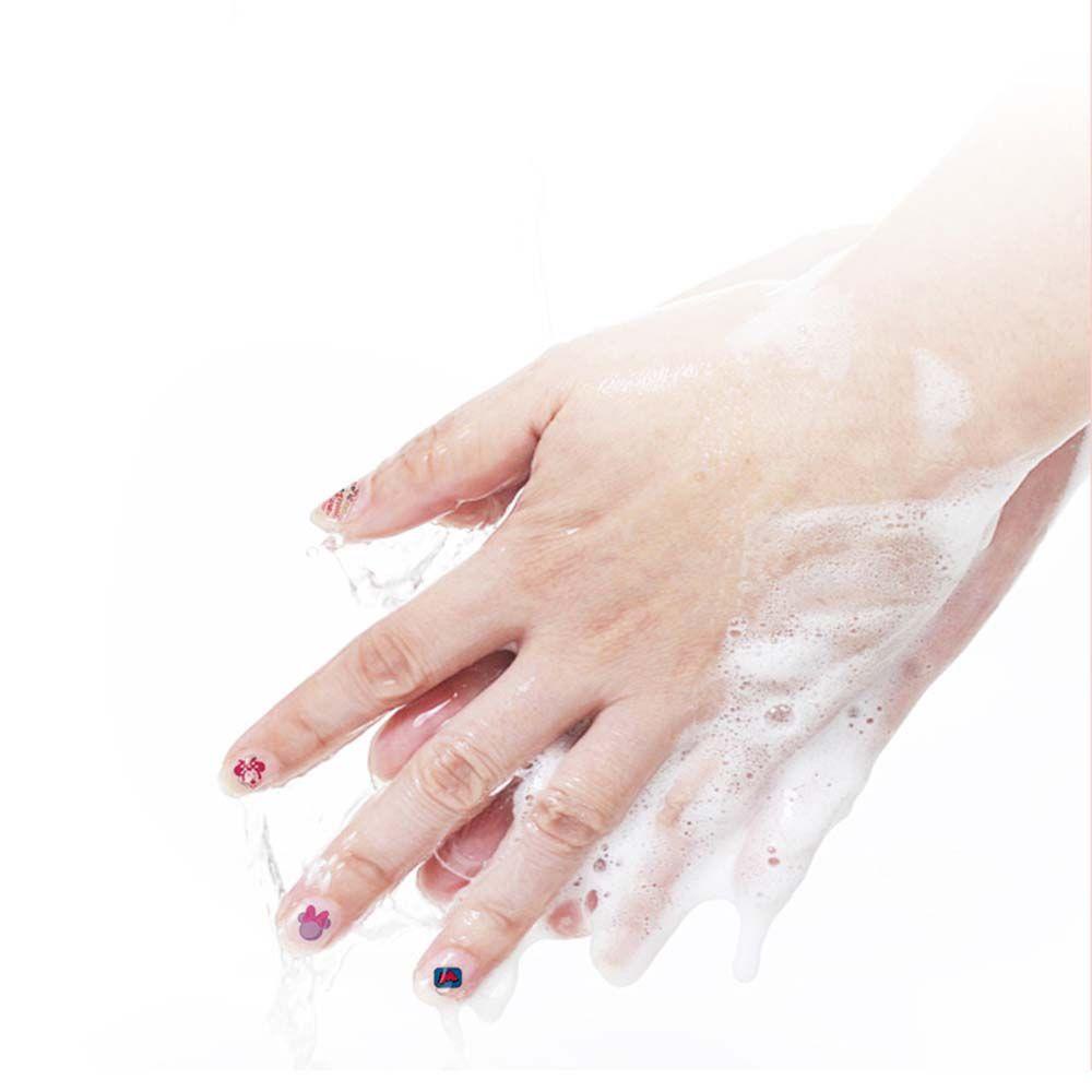 Miếng Dán Trang Trí Móng Tay Tự Dính Họa Tiết Hoạt Hình Mickey / Elsa / Sophia Xinh Xắn