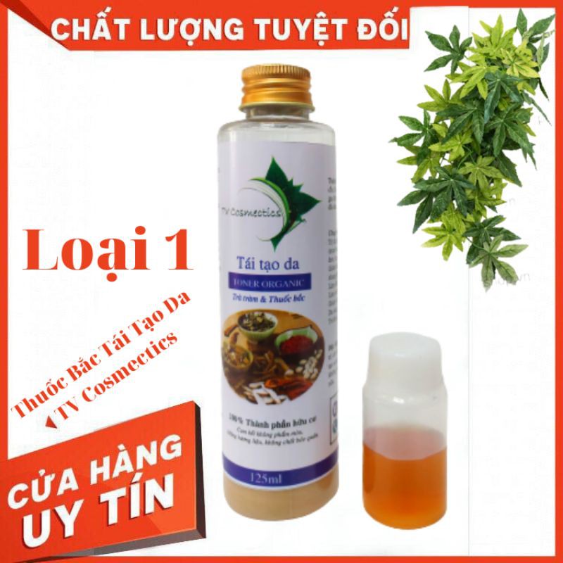 Thuốc Bắc Tái Tạo Da Loại 1 ( 125ml ) Cho Da Mụn Nám Nặng [ 100% Hài Lòng ]