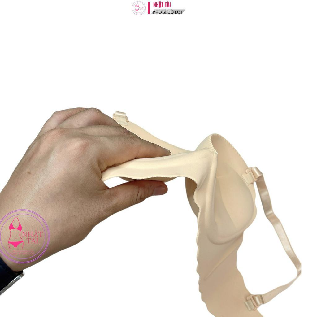 Áo ngực su lông vũ không gọng bàn tay - đệm vừa 3cm nâng ngực