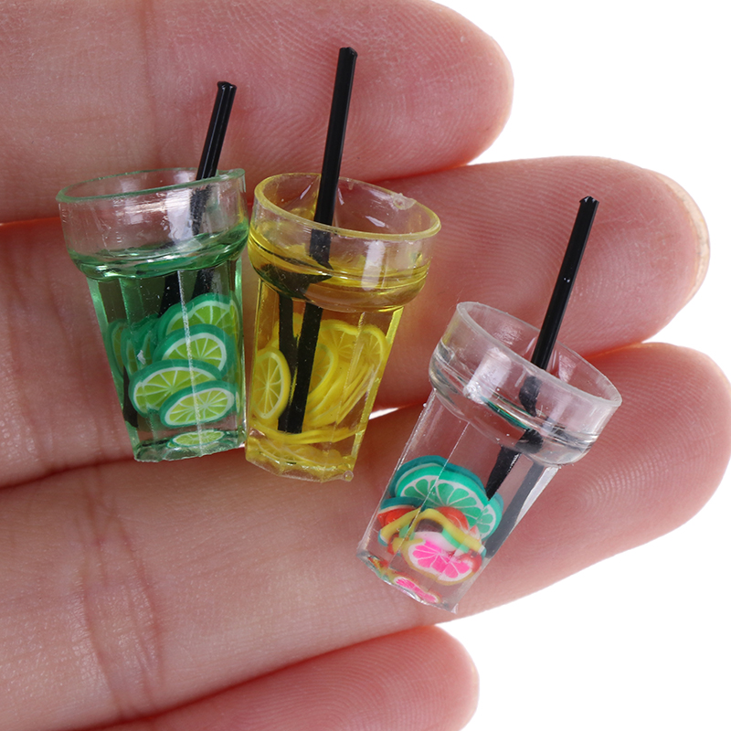 Mô Hình Ly Nước Mini Tỉ Lệ 1: 12 Trang Trí Nhà Búp Bê