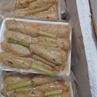 1kg chả cuộn sả Hải sản ngon, ship khu vực miền bắc