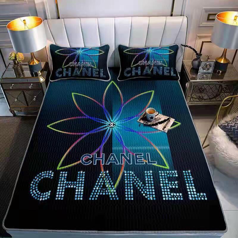 Chiếu điều hòa cao su non in thương hiệu, chiếu cao su non cao cấp tặng kèm 2 vỏ gối kèm túi zip tiện lợi