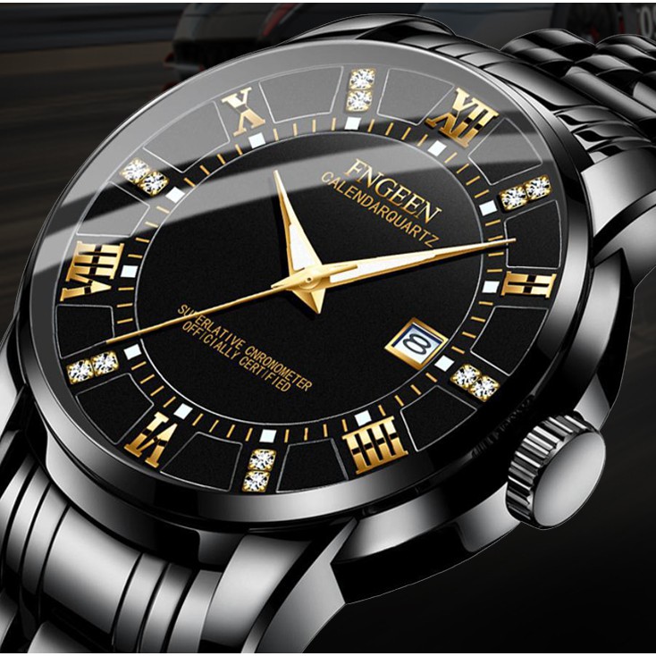 Đồng hồ nam đẹp FNGEEN chính hãng, giảm giá sốc, dây thép cao cấp, lên tay tuyệt đẹp ( Mã: AF08 ) | BigBuy360 - bigbuy360.vn