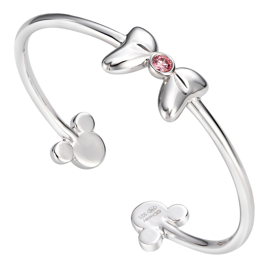 Vòng tay trẻ em Bạc đính đá Sythentic Disney|PNJ ZT00W000001