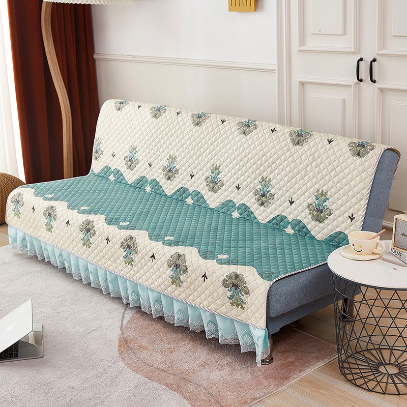 Gấp Sofa Bọc Sofa Không Tay Lười Bọc Sofa Bốn Mùa Bọc Sofa Giường Đơn / Đôi / Ba Người Bao Trọn Gói Ghế Sofa