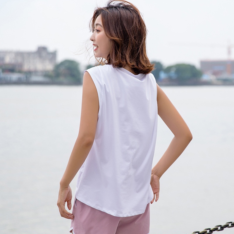 Áo tanktop nữ tập thể thao Louro LA72, kiểu áo sát nách tập gym, yoga, zumba nữ sát nách chất liệu thoáng mát