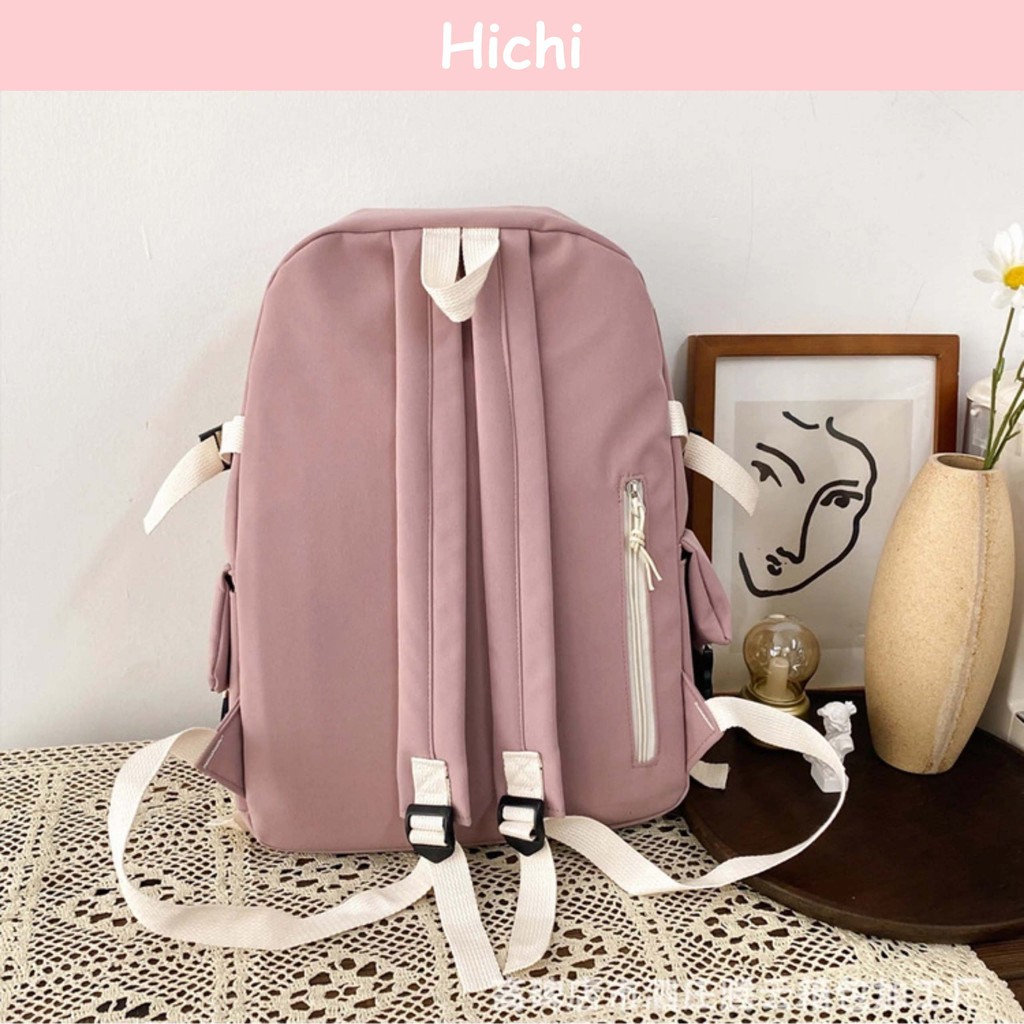 Balo thời trang nữ đi học Hichi, đựng vừa laptop 14inch - Z138