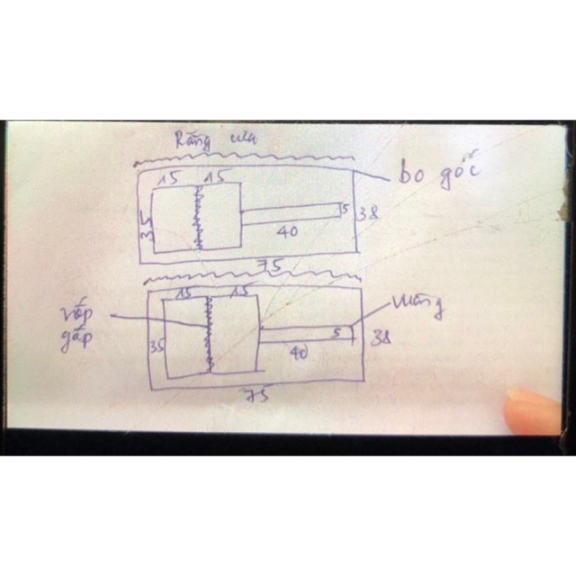 Tem kính 35x15x30m dùng cho máy in mã vạch nhiệt trực tiếp