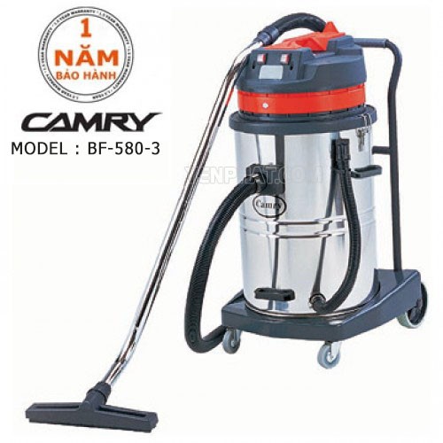 Máy hút bụi công nghiệp khô & ướt Camry BF-580 (70 lít)