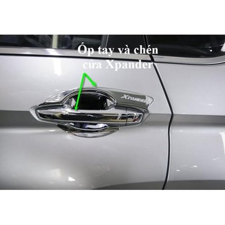 Ốp tay và hõm cửa xe Mitsubishi Xpander