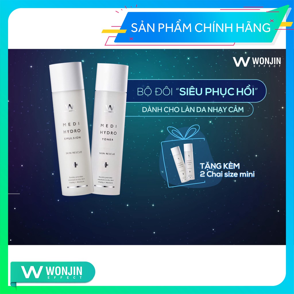 Combo sữa dưỡng + toner medi hydro ( tặng kèm set mini dùng thử) | BigBuy360 - bigbuy360.vn