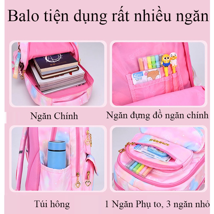 [Câm kết chất lượng-Hàng loại 1] BALO HỌC SINH CẤP 1, CẤP 2 CHO BÉ GÁI, CẶP ĐI HỌC ĐẸP GIÁ RẺ, BALO ĐI CHƠI CHO BÉ
