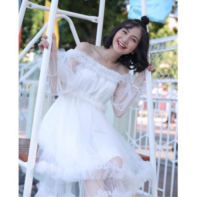 ĐẦM DỰ TIỆC/PROM/ĐI CHƠI - FIONA DRESS - VÁY CHÂN BỒNG - V0007 | BigBuy360 - bigbuy360.vn