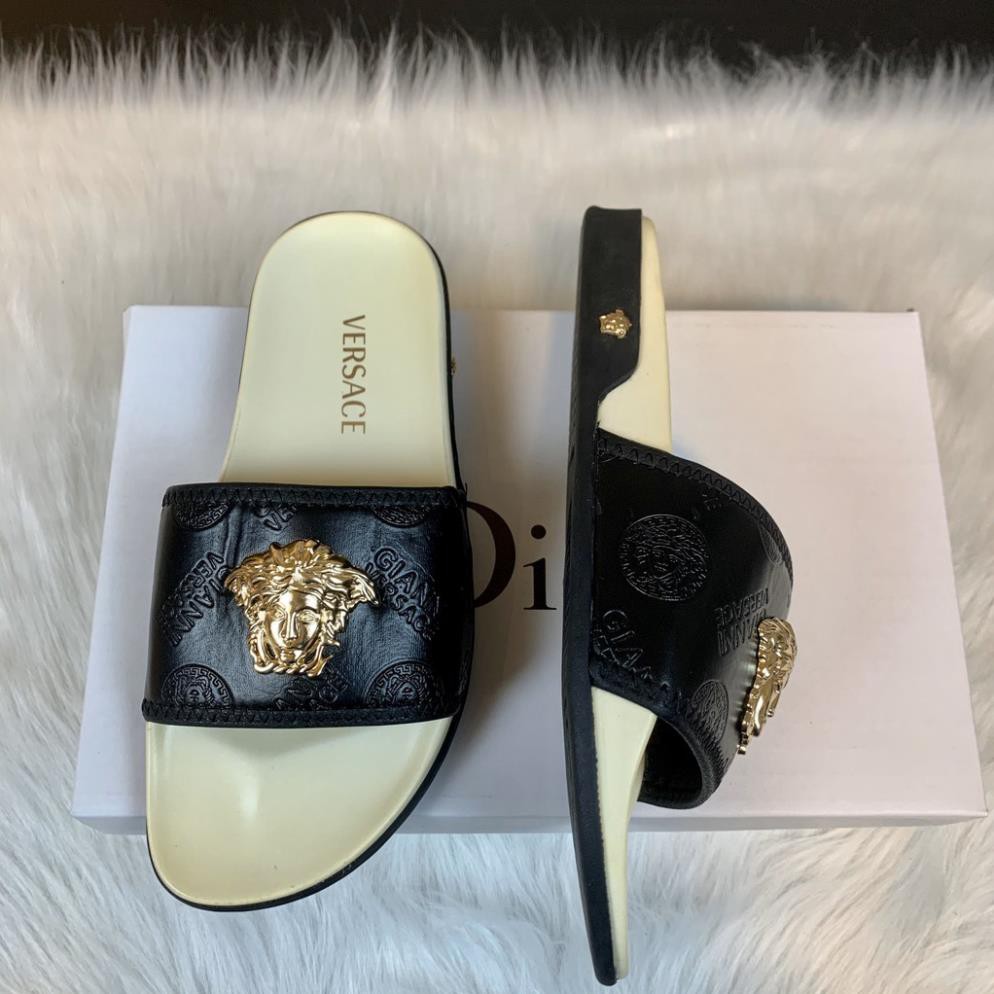 [FREESHIP] [TỐP BÁN CHẠY] [TỐP BÁN CHẠY] Dép Versace ❤️FREESHIP❤️ Dép Versace Nam - Dép Nam Quai Ngang Cao Cấp