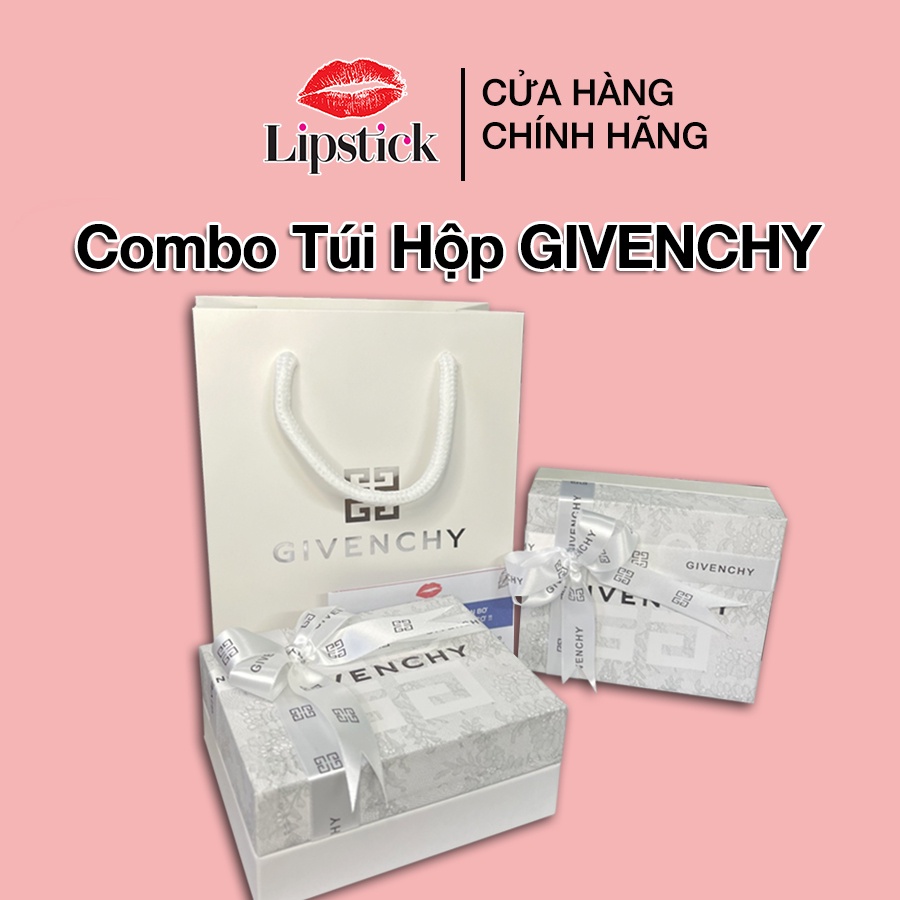 Hộp Quà , Túi Hãng GIVENCHY kèm thiệp làm quà tặng,phụ kiện cho son GIVENCHY