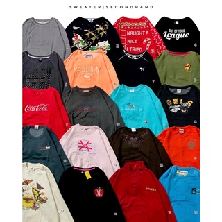 S➡XL | 2Hand - Áo  SWEATER UNISEX / Hàng Tuyển Loại 1 ( Update mẫu liên tục )