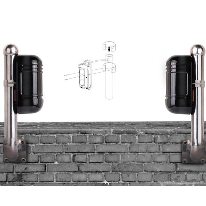 Beam Hàng Rào Hồng Ngoại Báo Động Chống Trộm 2 Tia 100m ABT-100  Hass