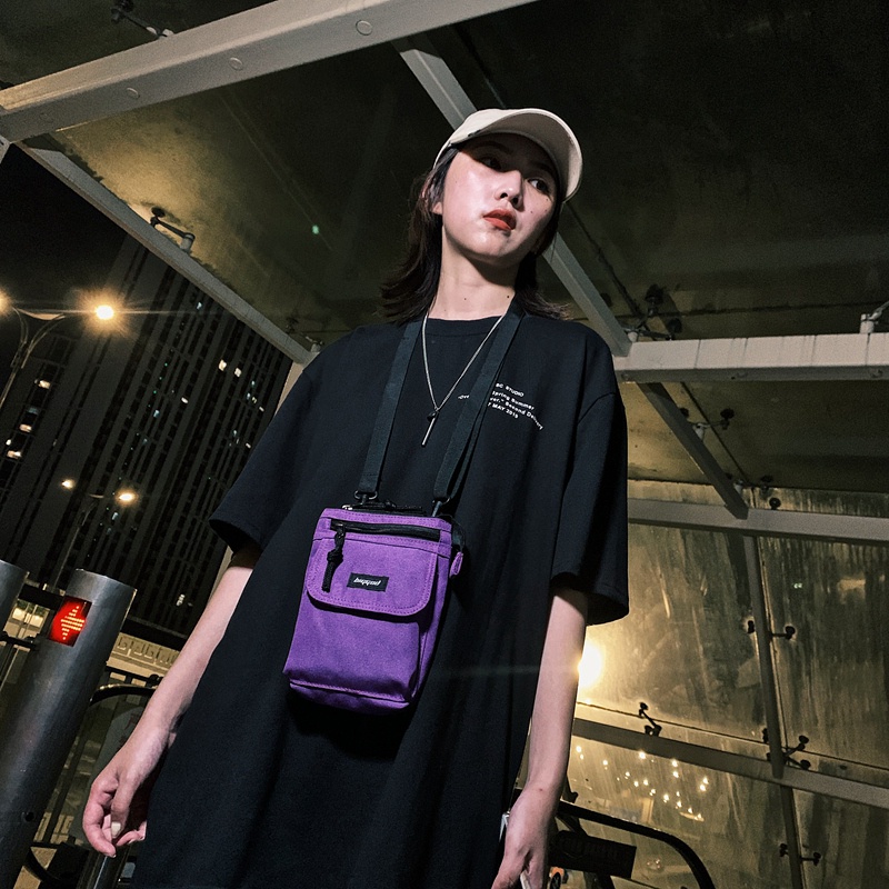 Túi Đeo Chéo Mini Phong Cách Thời Trang Ulzzang Hàn Quốc Dành Cho Nam Giới