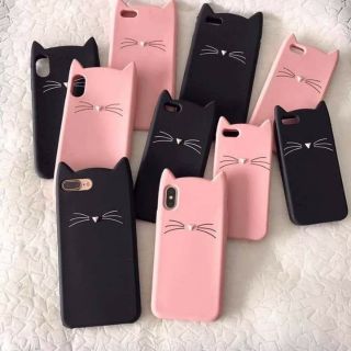 ốp mèo râu đen ip xsMax