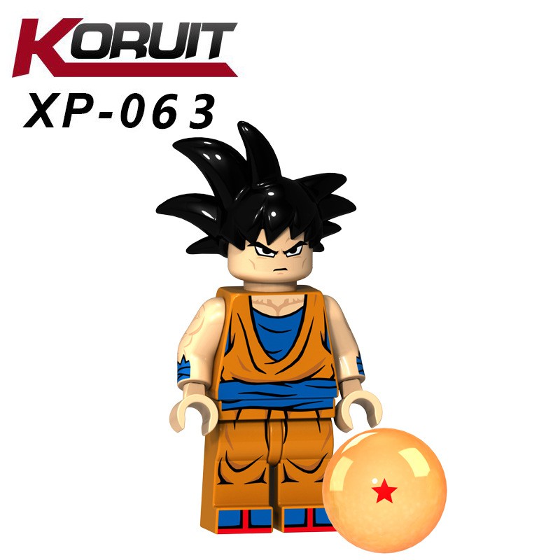 Minifigures Các Mẫu Nhân Vật Trong 7 Viên Ngọc Rồng Dragon Ball Goku KT1009