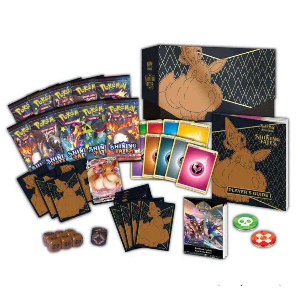 Hộp Bài p00keem0n Pokémon TCG: Shinning Fates Elite Trainer Box Chính Hãng