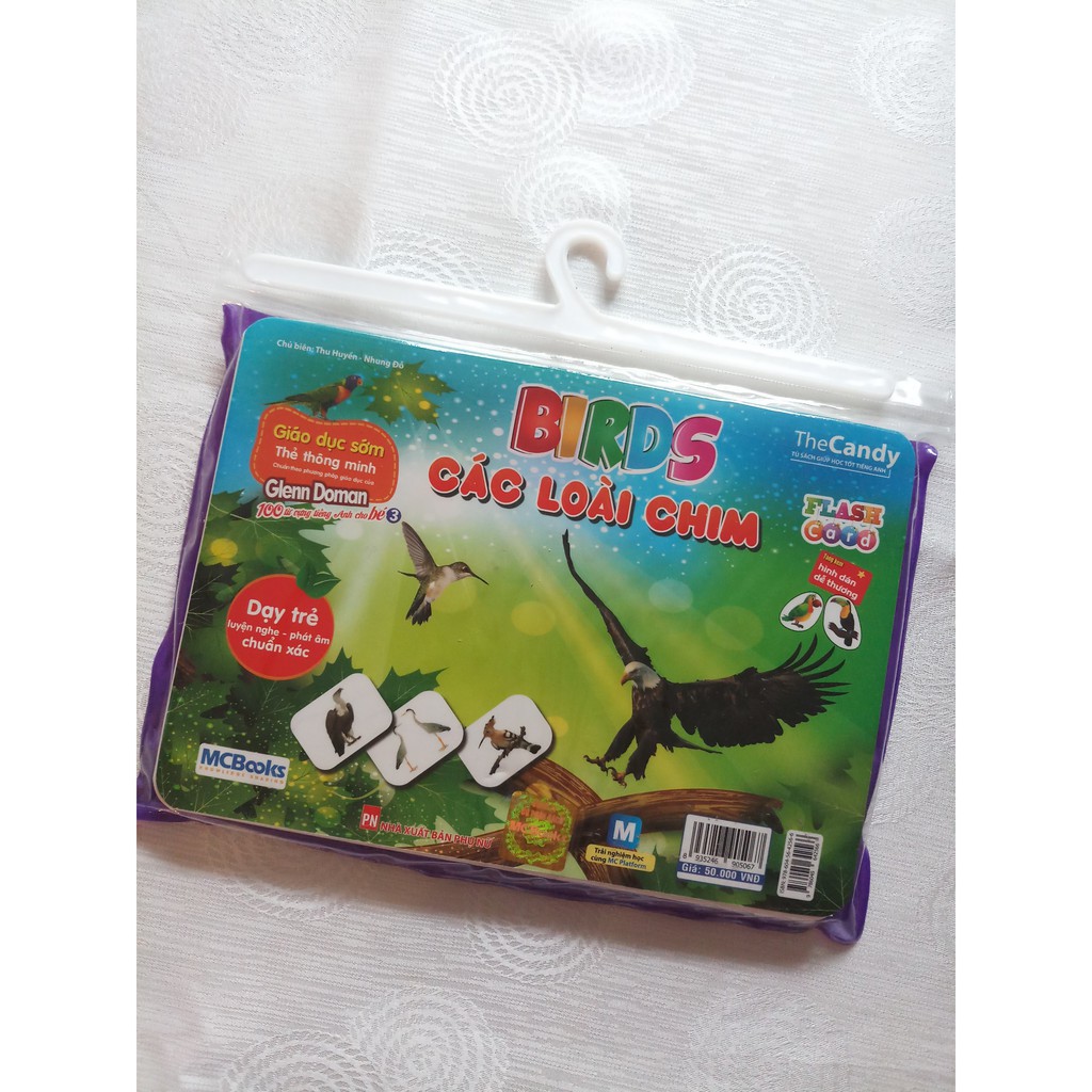 Flashcard Dạy Trẻ Theo Phương Pháp Glenn Doman - Các Loài Chim