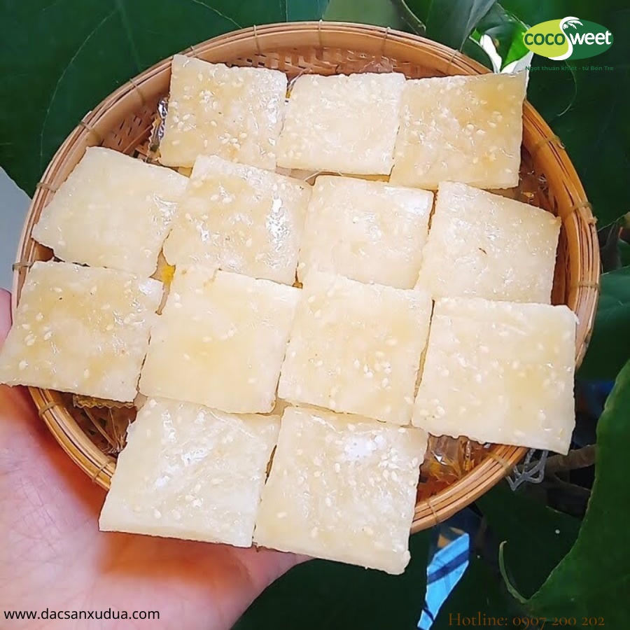 BÁNH TRÁNG DỪA NON COCOSWEET TÚI 400G