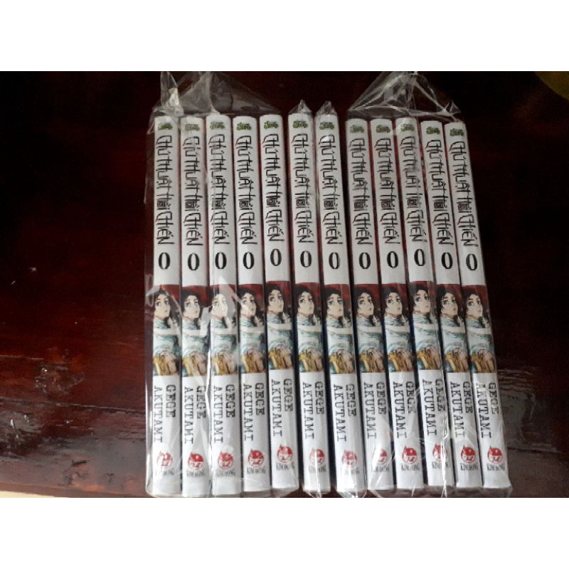 chú thuật hồi chiến vol 0 bản thường còn seal ko bm ( bản in đầu )