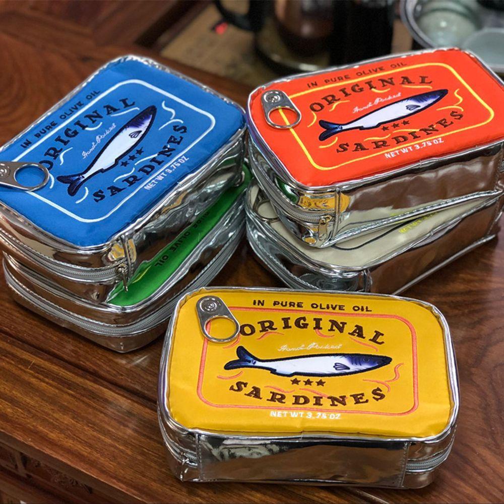 Túi Đựng Mỹ Phẩm Sardines Thời Trang Hàn Quốc