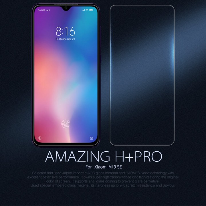 Cường lực Mi 9 SE Nillkin H+ Pro